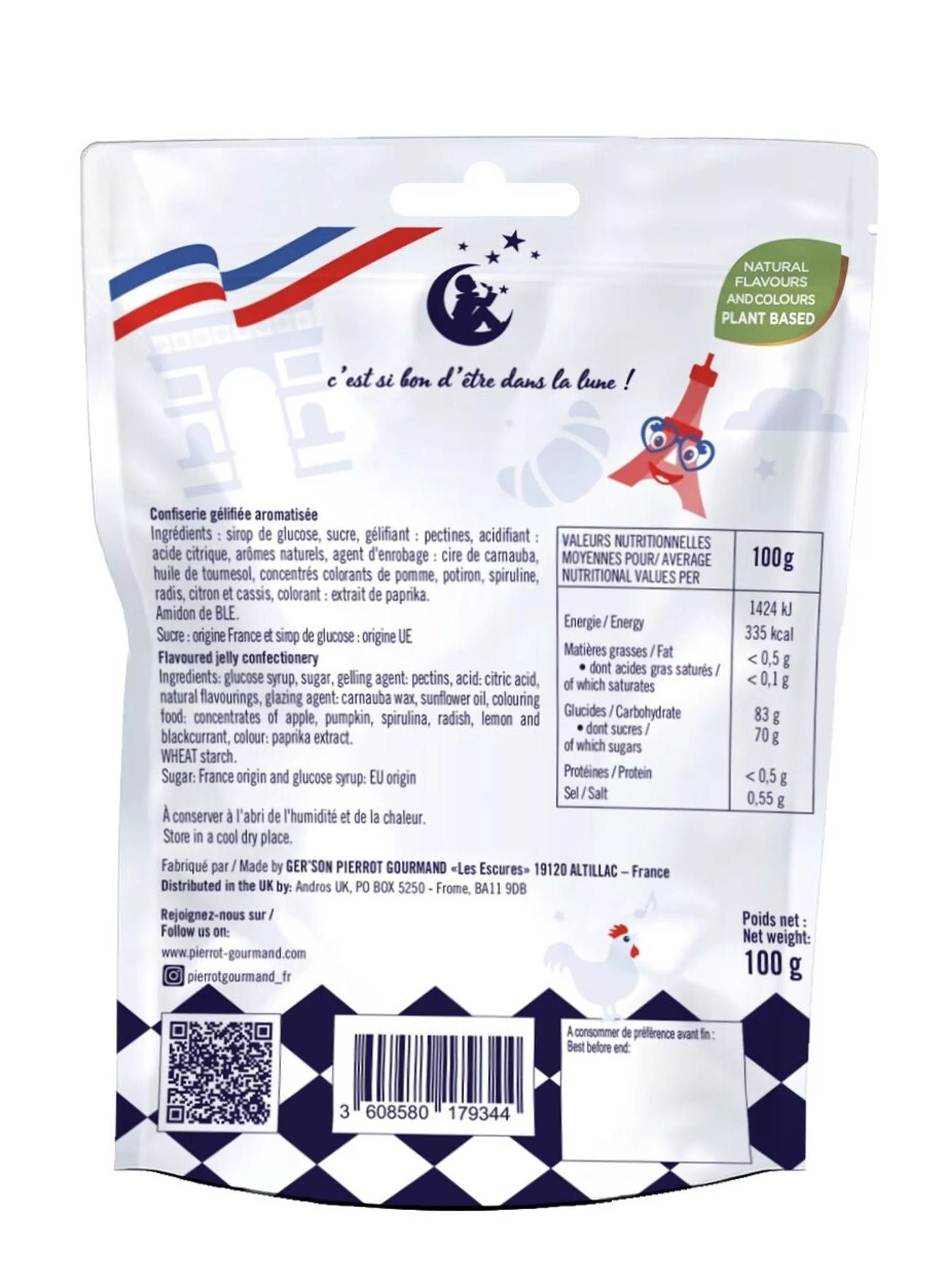 SACHET REFERMABLE COCORICO - 100g VEGAN