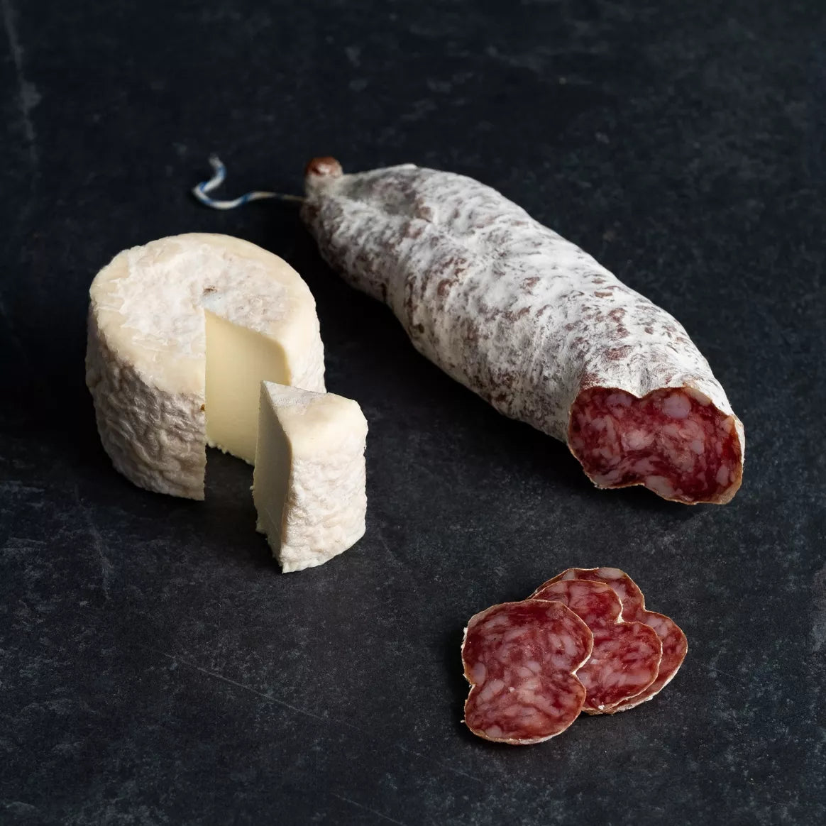 SAUCISSON SEC AU FROMAGE DE CHEVRE - 180g
