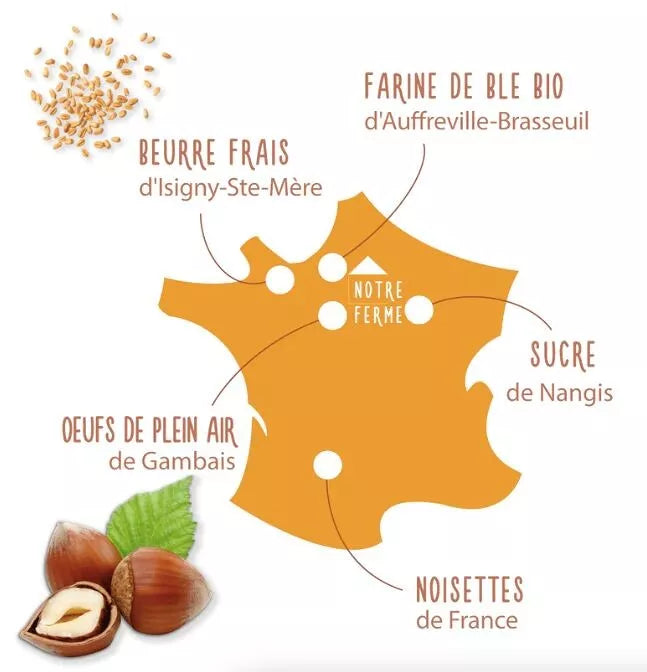 BISCUITS NOISETTE 150g