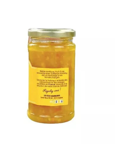 CONFITURE AGRUMES & MIEL DU GÂTINAIS - 260g
