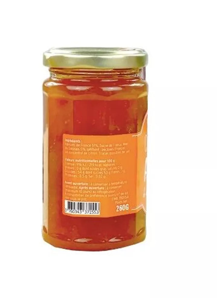 CONFITURE ABRICOT & MIEL DU GÂTINAIS - 260g