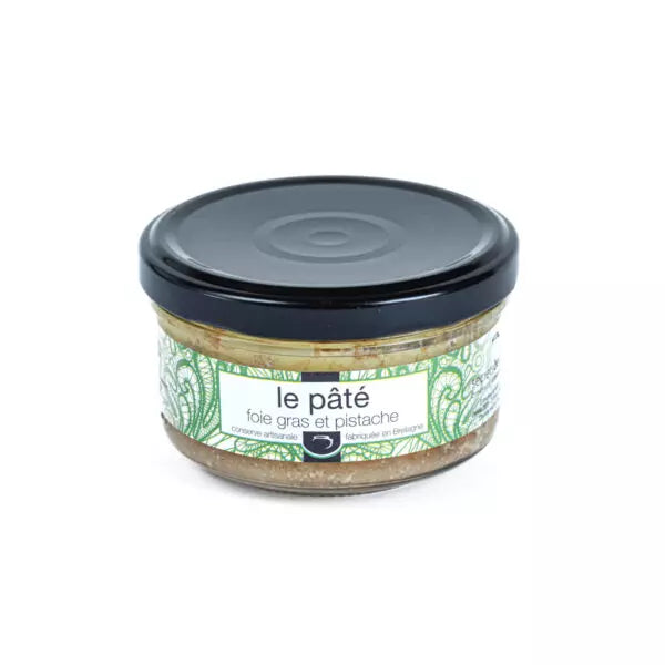 PATÉ AU FOIE GRAS ET PISTACHE - 130g