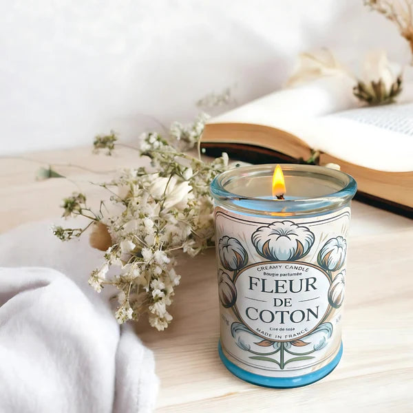 BOUGIE PARFUMÉE - FLEUR DE COTON