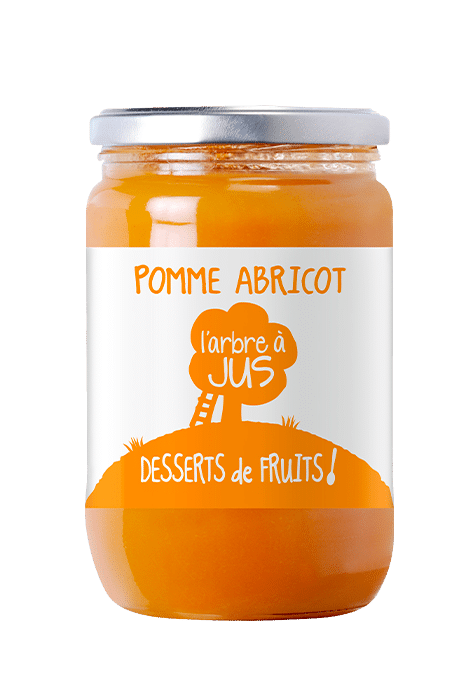 COMPOTE POMME - ABRICOT - 620g