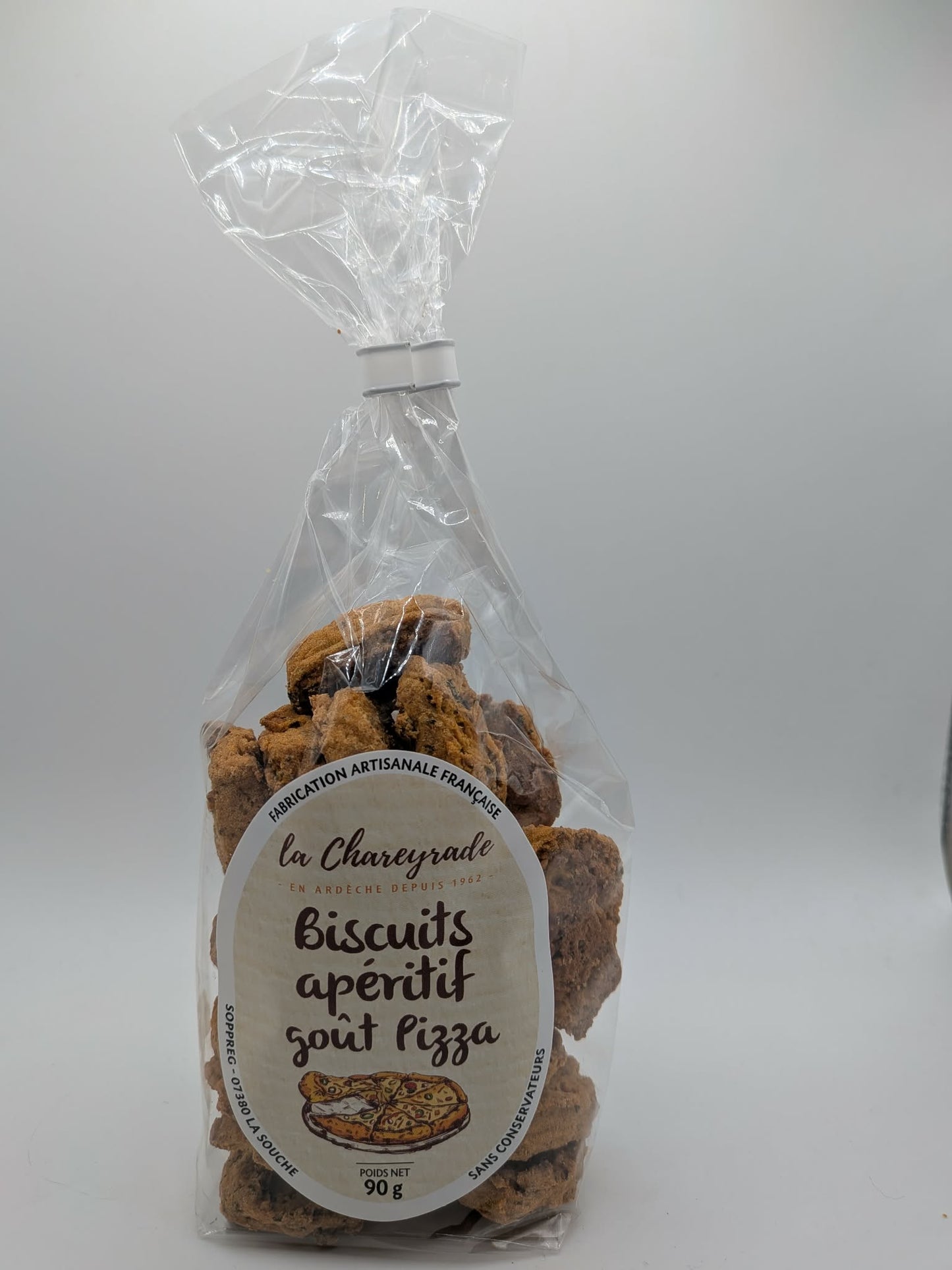 BISCUITS APÉRITIFS GOUT PIZZA - 90g