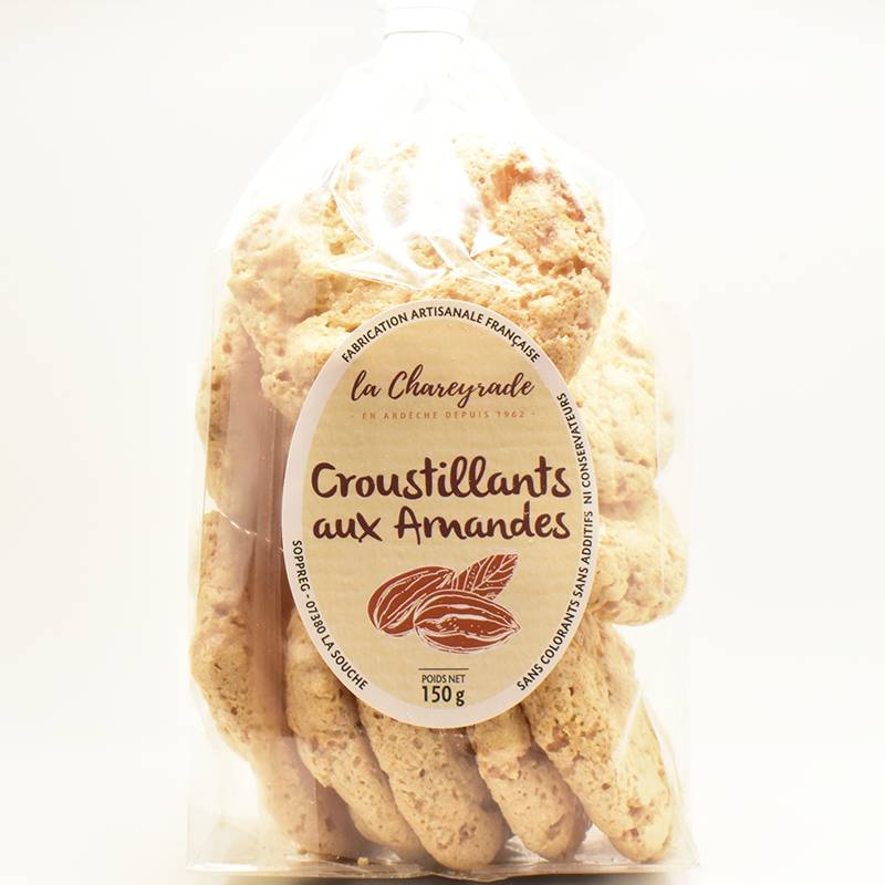 CROUSTILLANTS AUX AMANDES - 150g