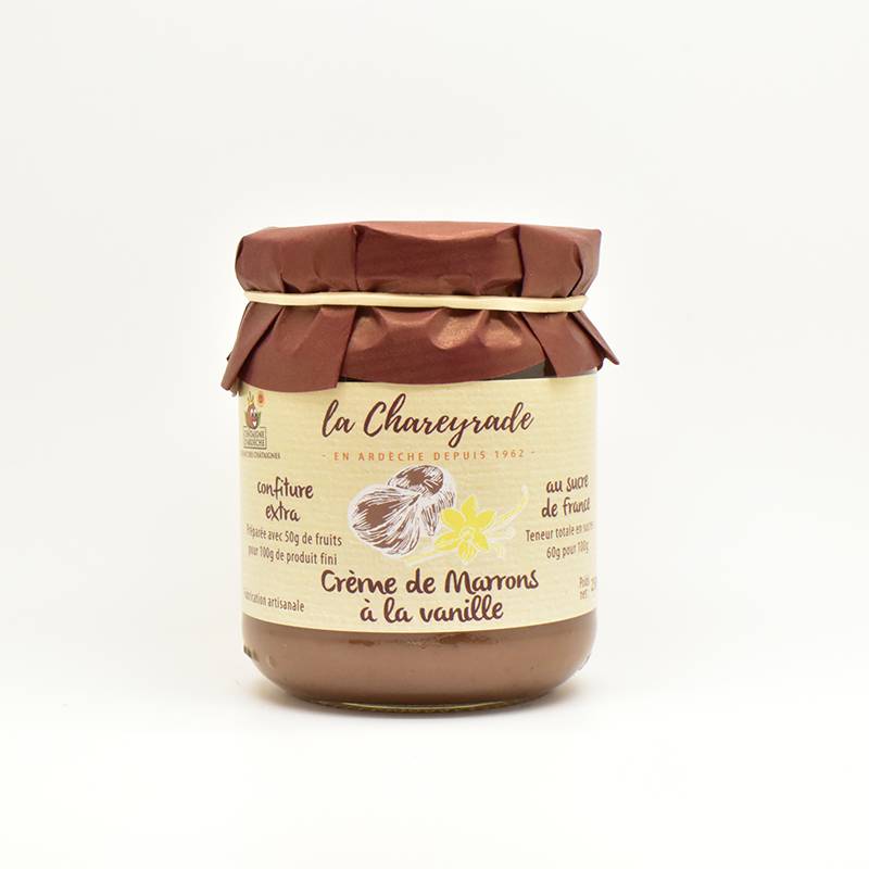 CREME DE MARRONS A LA VANILLE - 250 gr