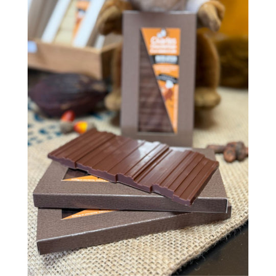 TABLETTE DE CHOCOLAT LAIT 35% - ORIGINE VENEZUELA - 80gr