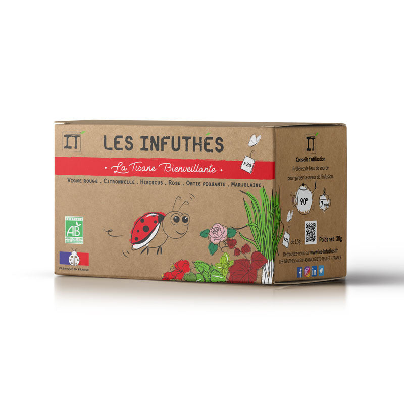 TISANE BIENVEILLANTE - 20 SACHETS INDIVIDUELS