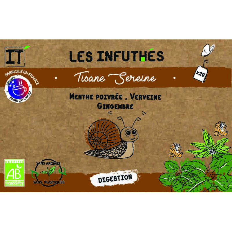 TISANE SEREINE - 20 SACHETS INDIVIDUELS