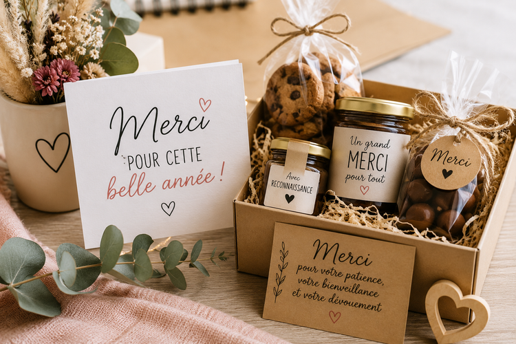 CADEAUX GOURMANDS - MAITRESSE - MAITRE - ATSEM - AESH - NOUNOU