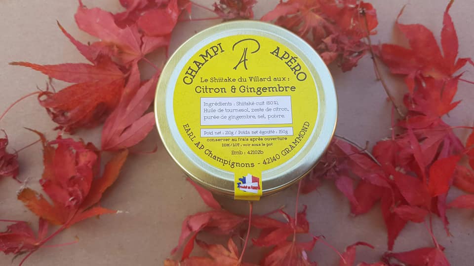 CHAMPI APÉRO  CITRON GINGEMBRE - 210g