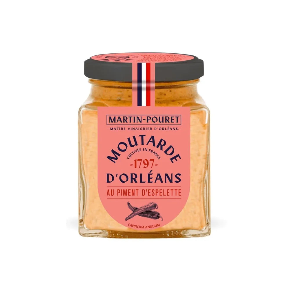 MOUTARDE D'ORLEANS AU PIMENT D'ESPELETTE