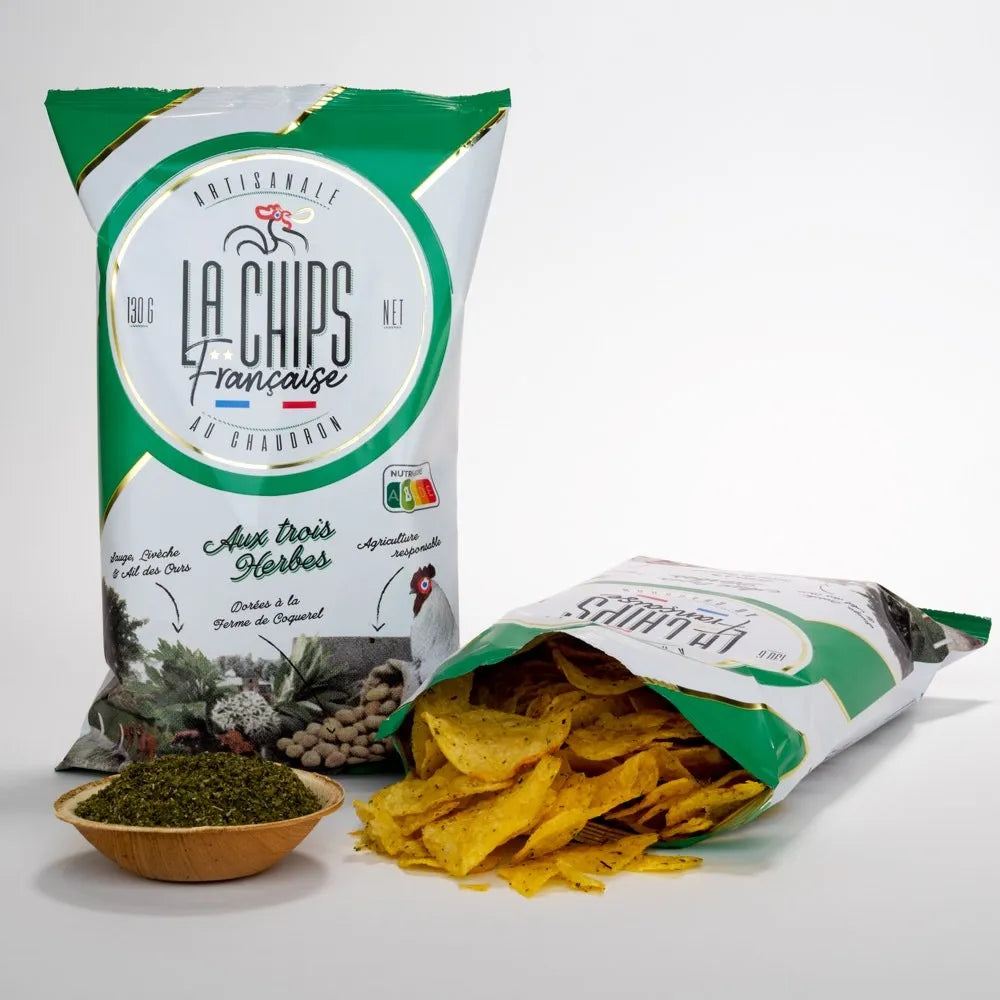 CHIPS AUX 3 HERBES - 130G