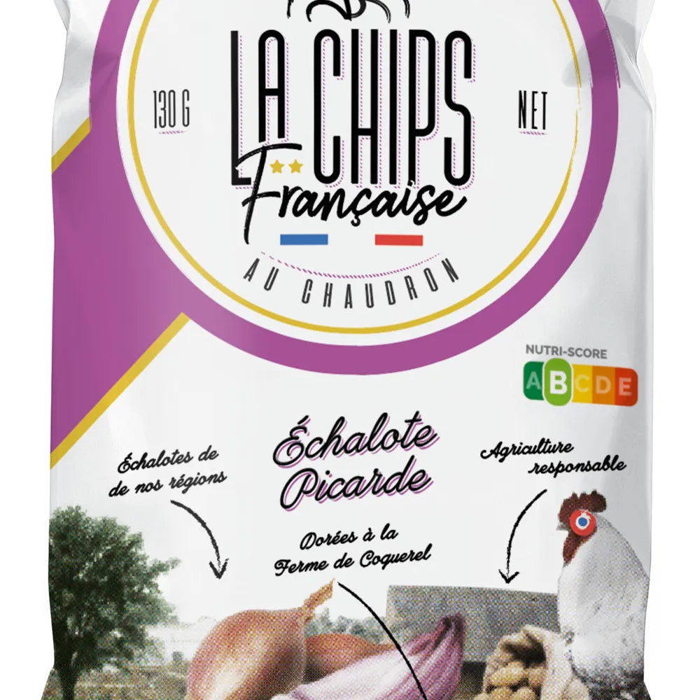 CHIPS ECHALOTE PICARDE - 130G