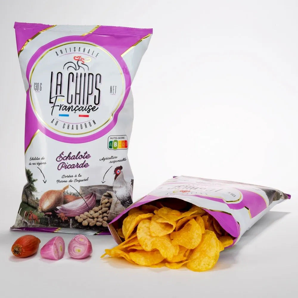 CHIPS ECHALOTE PICARDE - 130G