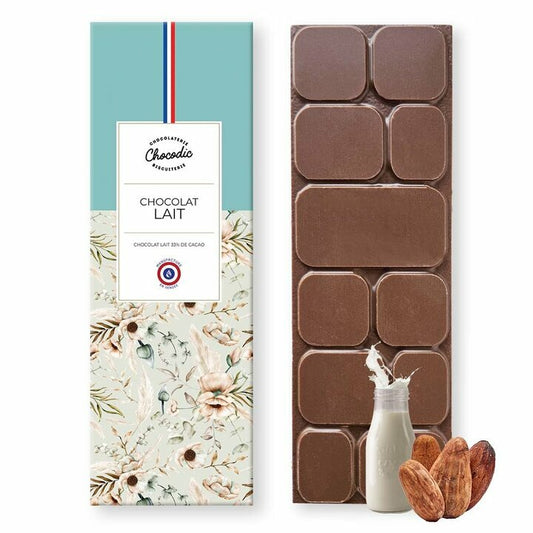 TABLETTE DE CHOCOLAT AU LAIT - 80g