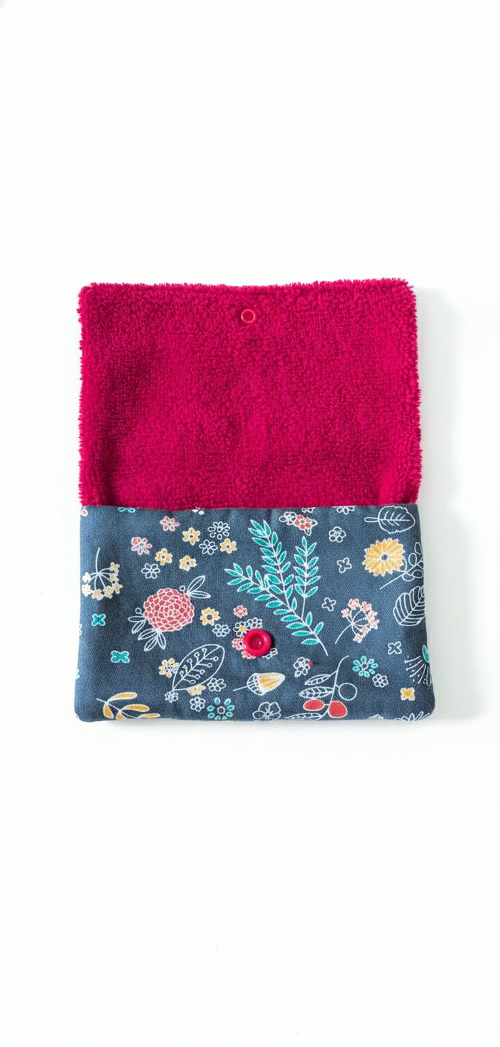 Pochette range savon – Fait main