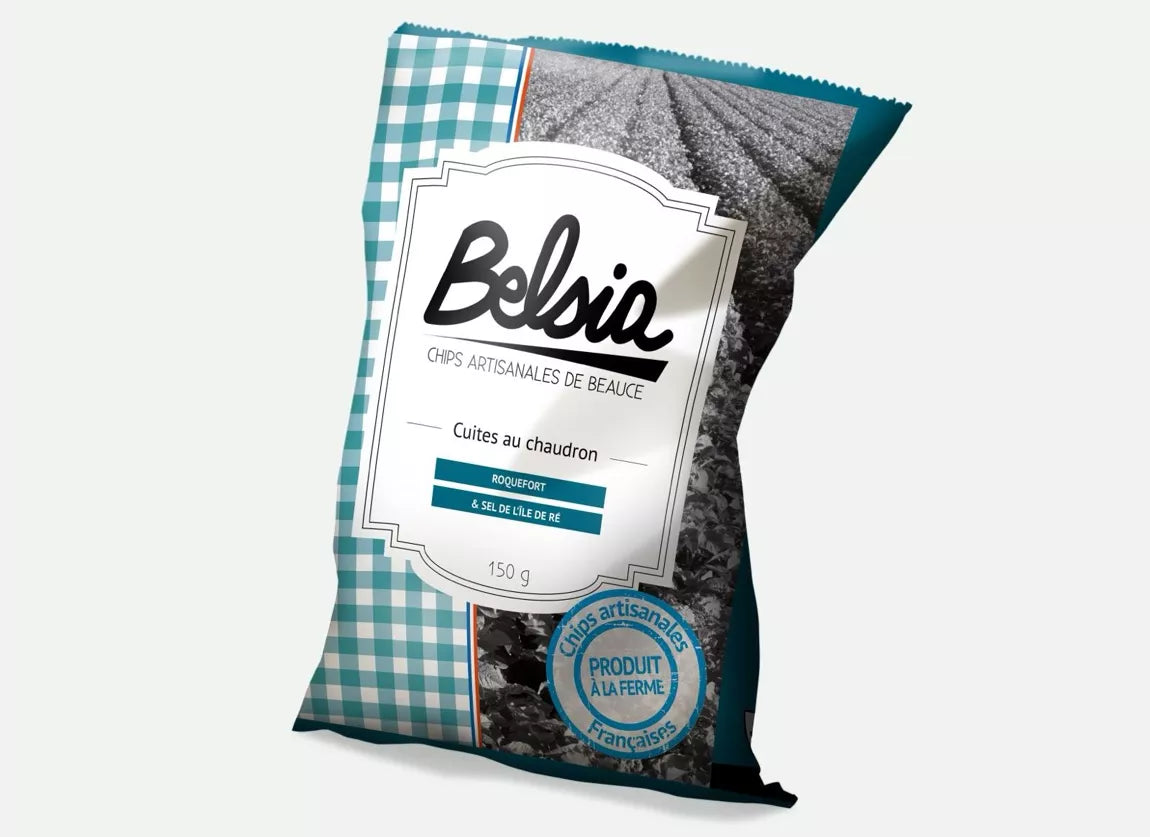 CHIPS ARTISANALES - ROQUEFORT - 150g