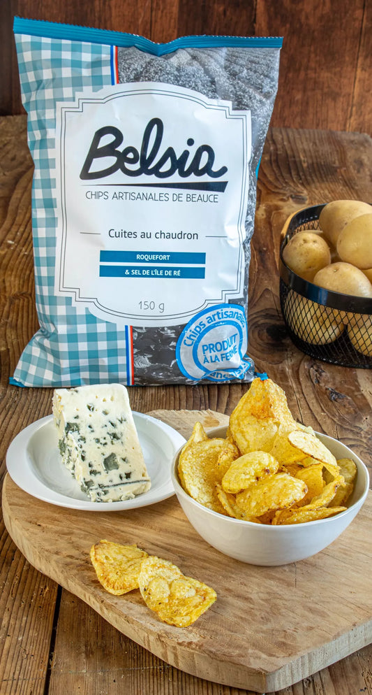 CHIPS ARTISANALES - ROQUEFORT - 150g