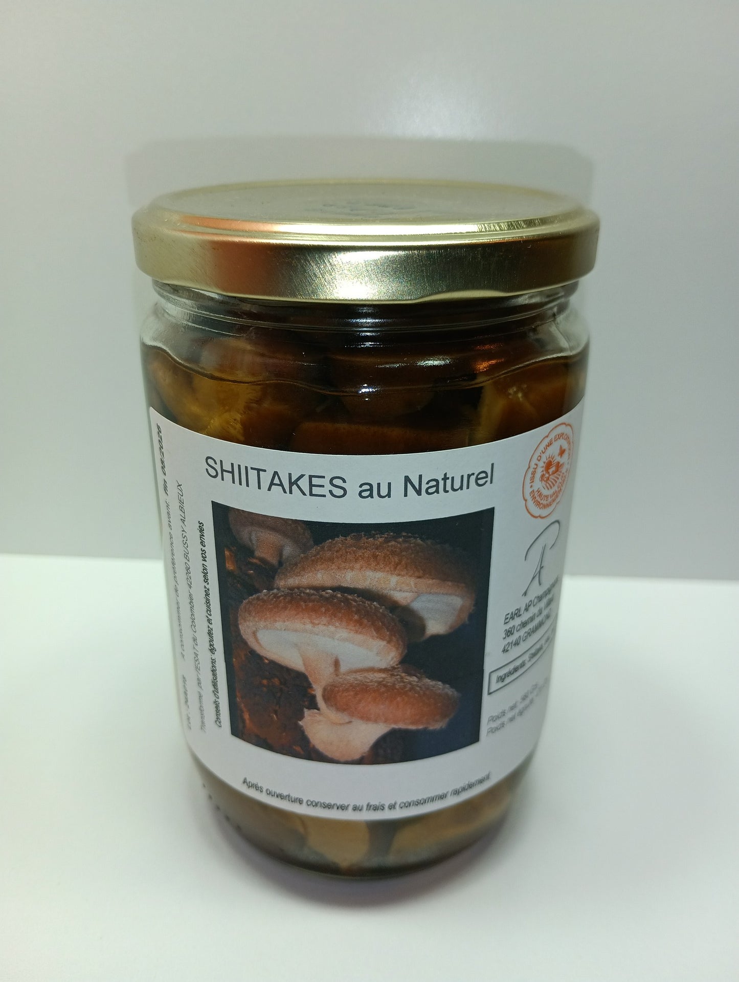 SHIITAKES AU NATUREL - 370g