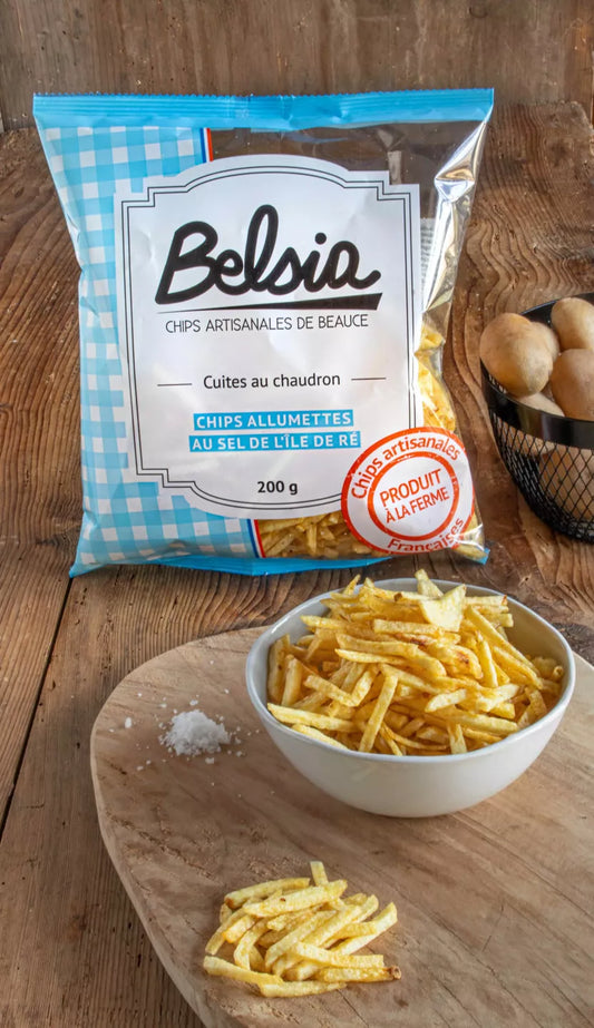 CHIPS ALLUMETTE SEL ILE DE RÉ - 200g