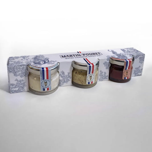 RÉGLETTE TRIO MOUTARDE - KETCHUP - MAYONNAISE