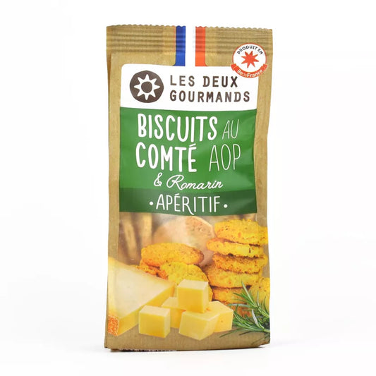 BISCUITS COMTÉ AOP ET ROMARIN 100g