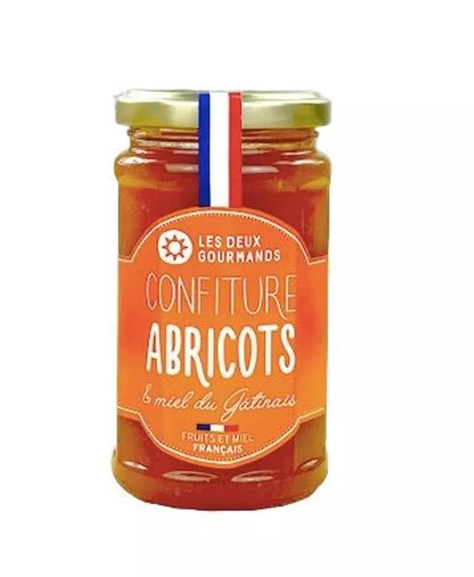 CONFITURE ABRICOT & MIEL DU GÂTINAIS - 260g