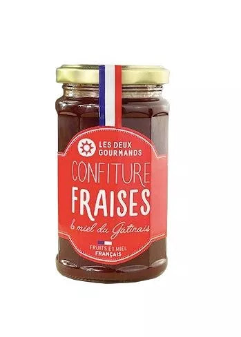 CONFITURE FRAISE & MIEL DU GÂTINAIS - 260g