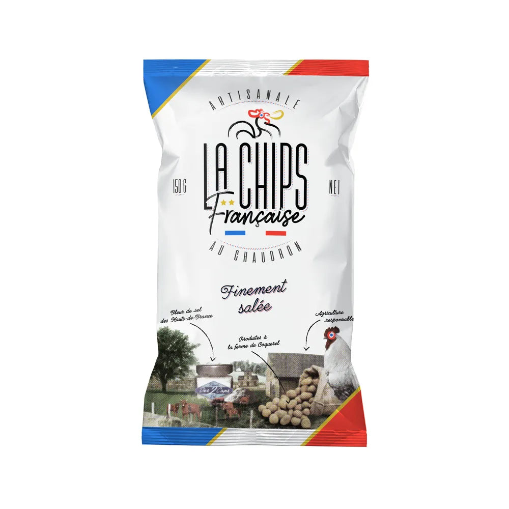 CHIPS FINEMENT SALÉE 150G