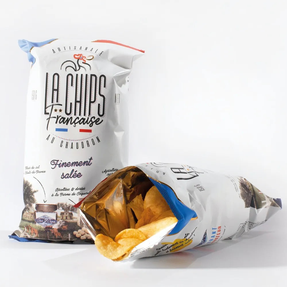 CHIPS FINEMENT SALÉE 150G