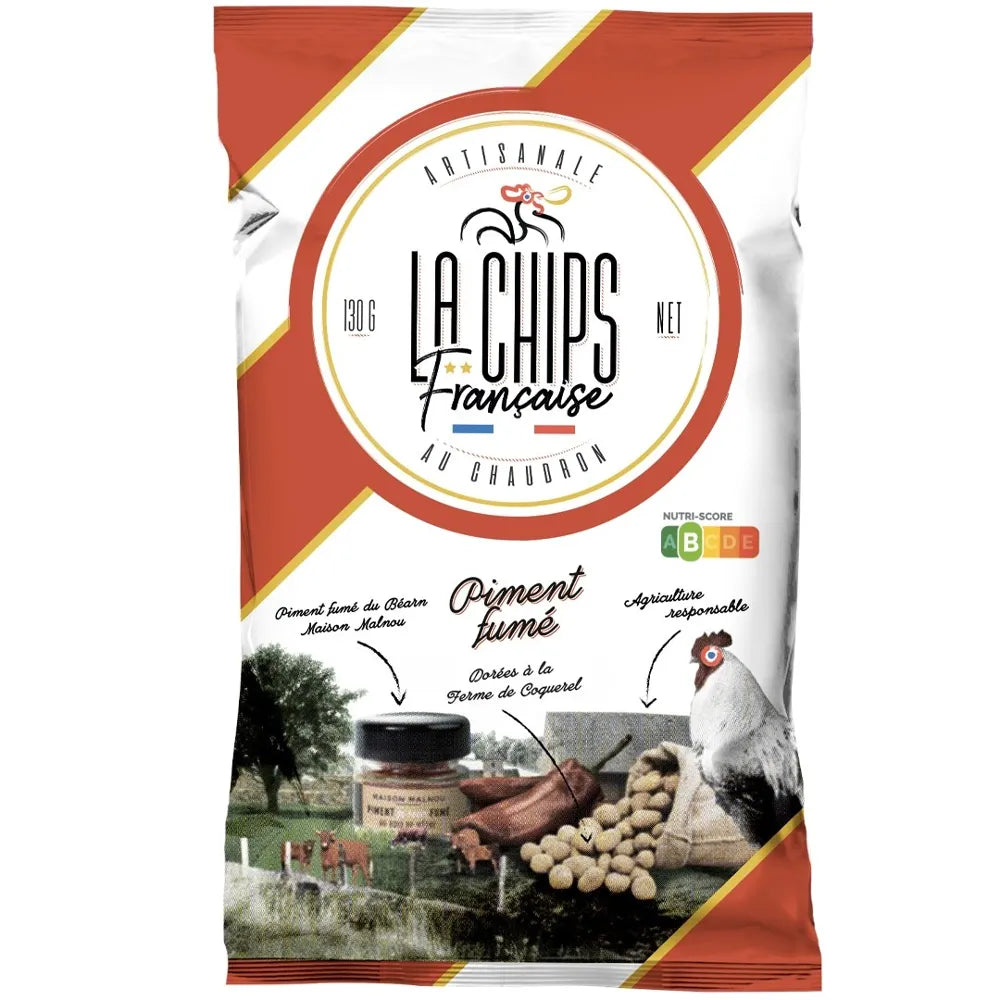 CHIPS PIMENT FUMÉE DU BÉARN - 130G