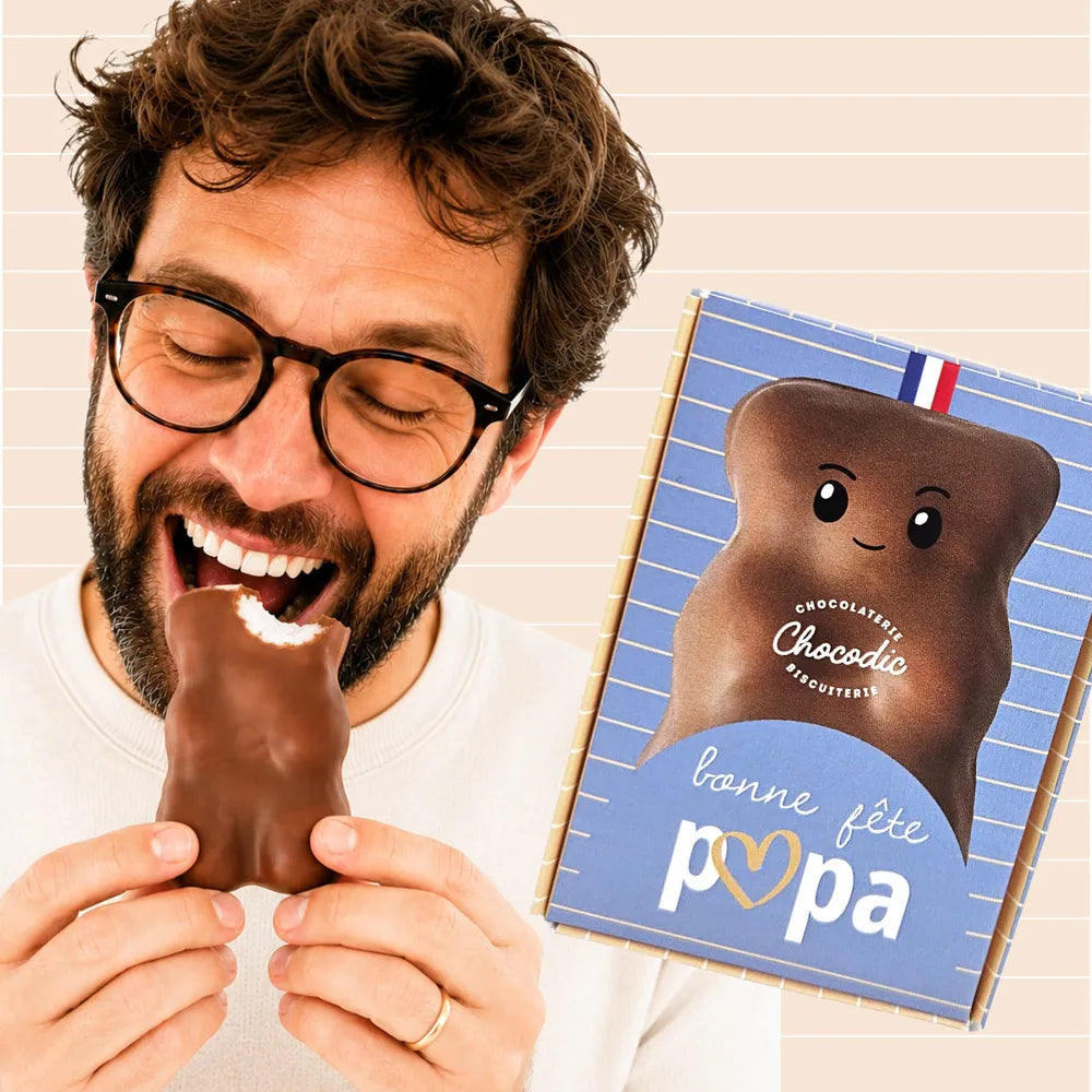 Ourson Guimauve XL - Fête des pères Bonne fête PAPA