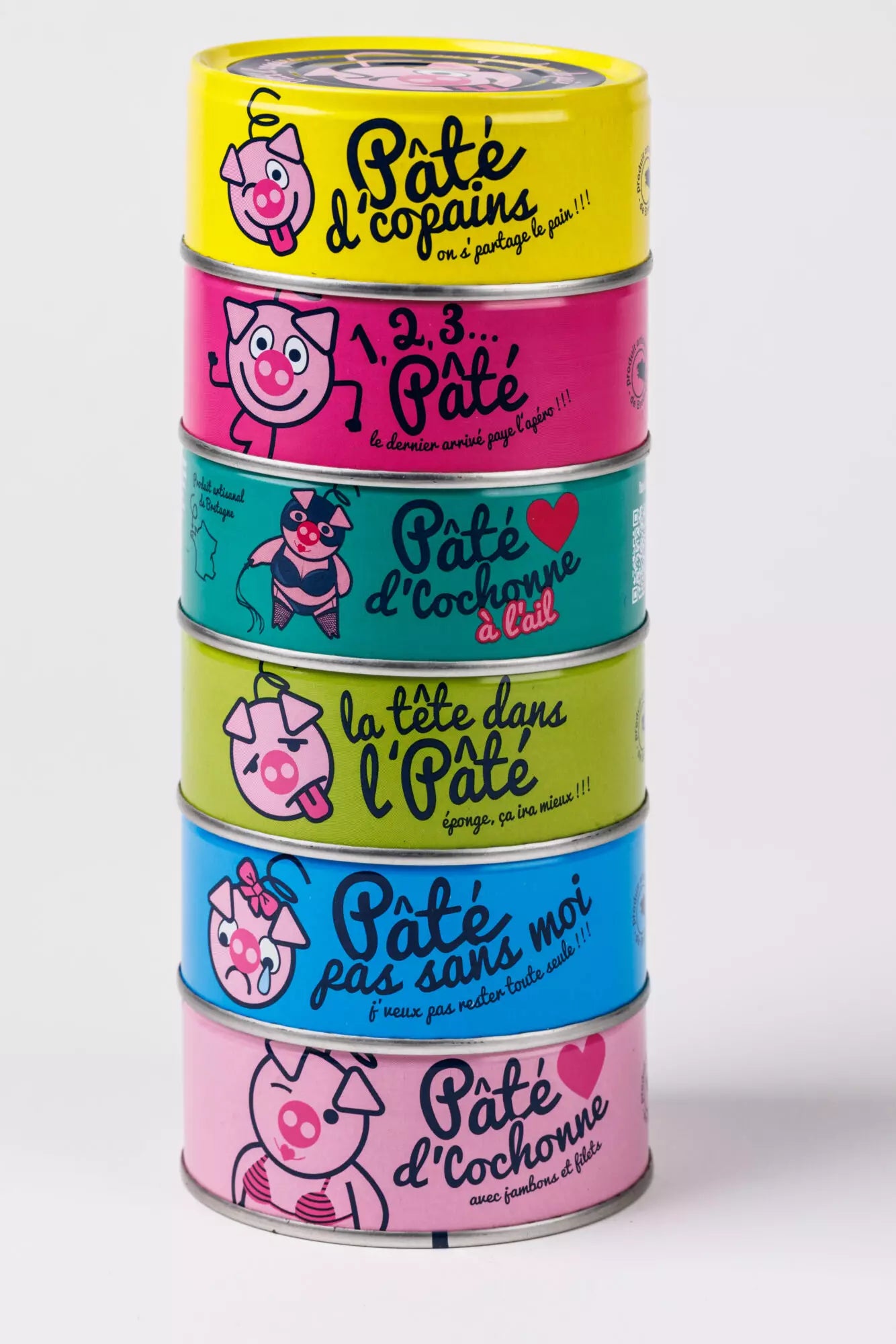 COFFRET GOURMAND - 6 BOITES