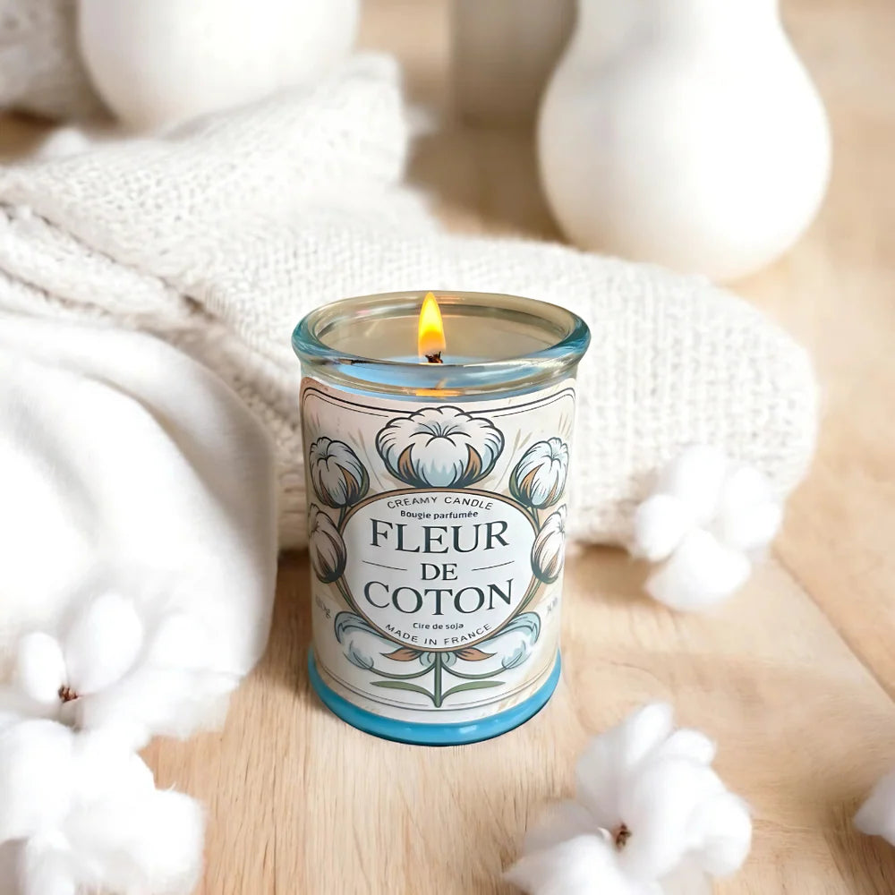 BOUGIE PARFUMÉE - FLEUR DE COTON