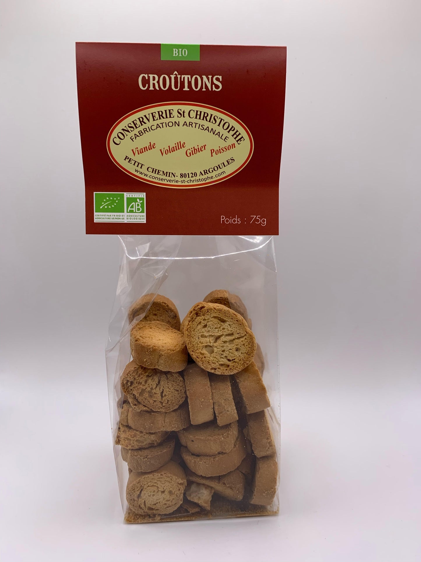 CROÛTONS BIO - 75gr