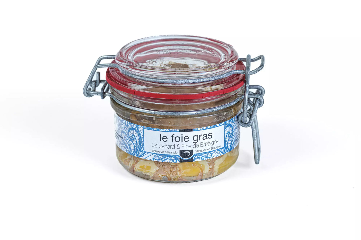 FOIE GRAS DE CANARD ENTIER ET FINE DE BRETAGNE  - 120gr