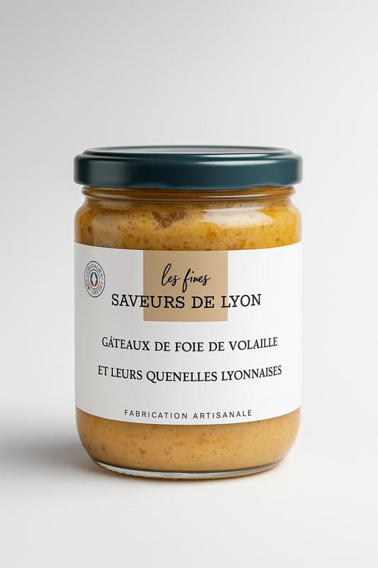 GATEAUX DE FOIE DE VOLAILLE ET LEURS QUENELLES LYONNAISES