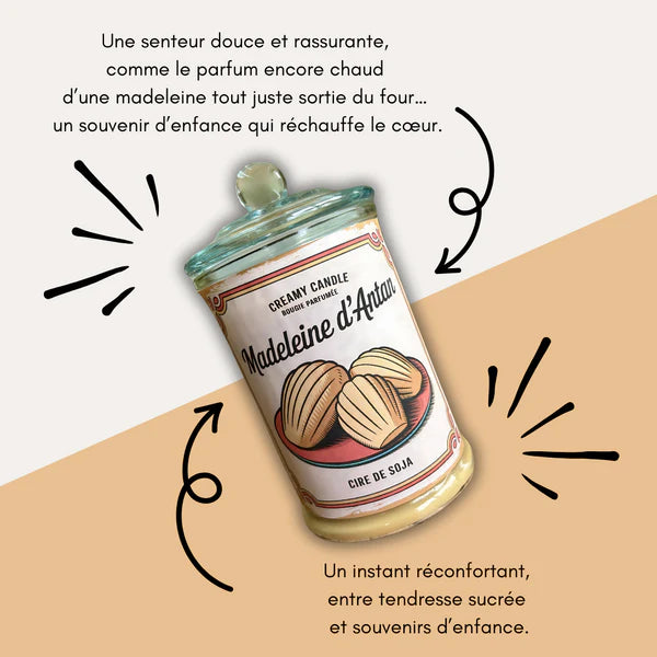 BOUGIE PARFUMÉE - MADELEINE D'ANTAN