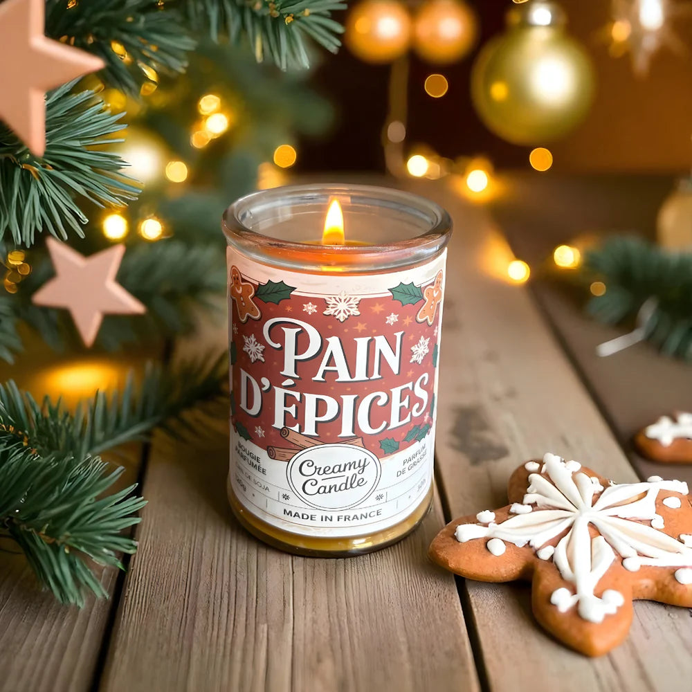 BOUGIE PARFUMÉE - PAIN D'EPICES