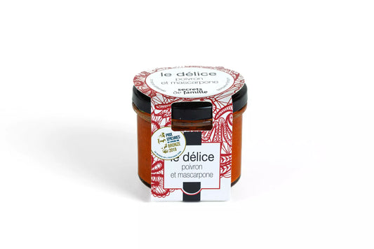 DELICE DE POIVRON ET MASCARPONE - 90gr