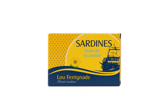 SARDINES A L'HUILE DE TOURNESOL - 115 G