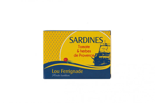 SARDINES A LA TOMATE ET HERBES DE PROVENCE - 115G
