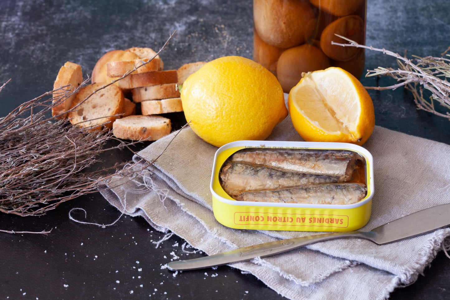 SARDINES AU CITRON CONFIT - 115 G