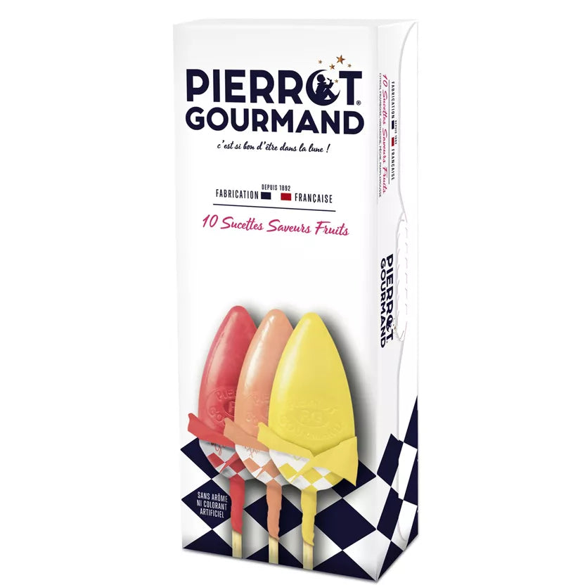 ETUI 10 SUCETTES SAVEURS FRUITS - 130g