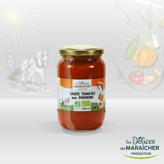SAUCE TOMATES AUX POIVRONS - 330g