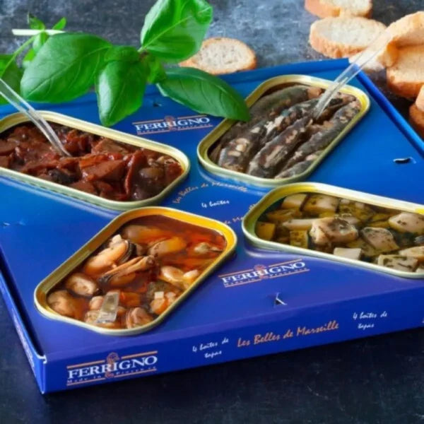 COFFRET TAPAS X 4 BOITES