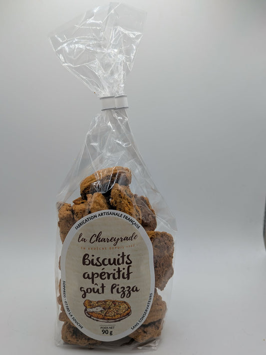 BISCUITS APÉRITIFS GOUT PIZZA - 90g