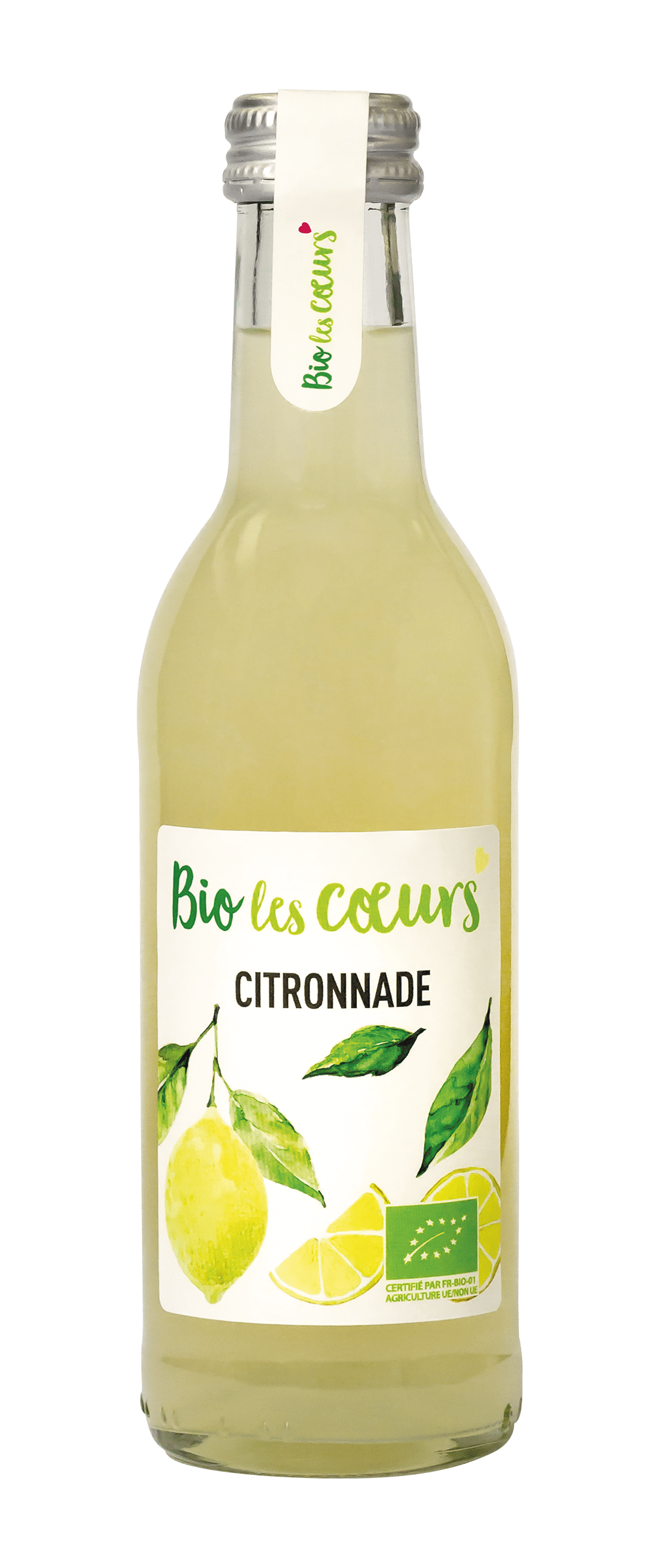CITRONNADE BIO LES COEURS - 75cl